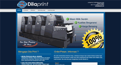 Desktop Screenshot of dilaprint.com